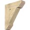 Ekena Millwork Traditional Slat Rough Sawn Bracket, Douglas Fir, 6"W x 22"D x 26"H BKT06X22X26TRA06RDF - alternate 1